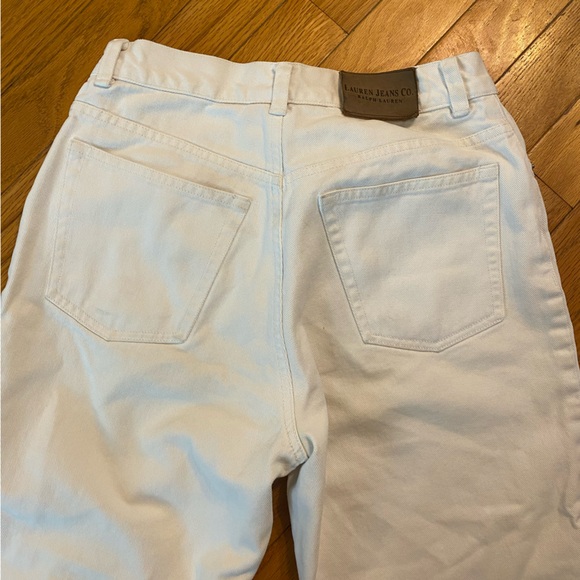 Vintage Ralph Lauren White Straight Jeans - Picture 6 of 8